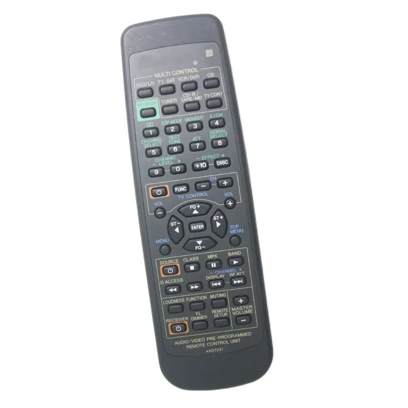 Пульт дистанционного управления AXD7247 для AV-ресивера Pioneer VSX-D309 VSX-D409 VSX-D411 VSX-D411S VSX-D412 VSX-D412S VSX-D510 VSX-D609
