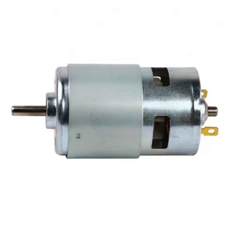 DC 12V Motor 775 double Ball Bearing   RS775 Large Torque Low Noise High RPM śmigło wentylatora  двигатель