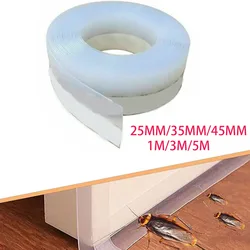 Stripping Door Seal Strip Silicone Sealing Tape for Weather Window Seal Weather Around Showers Tough Flexible Stops Draft