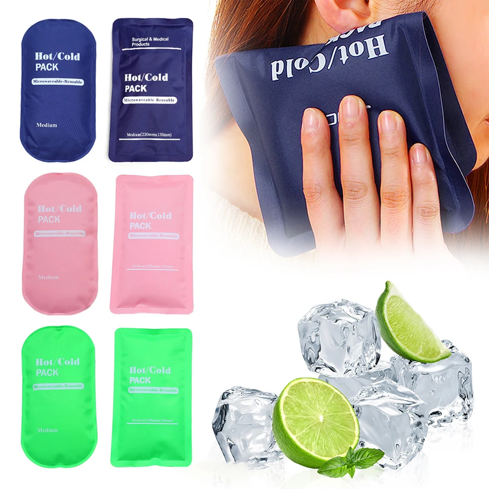 Reusable Ice Bag For Sports Injuries Hot Cold Therapy Ice Packs Muscle Back Pain Relief Medicine Therapy Pack Gel Heating Packs