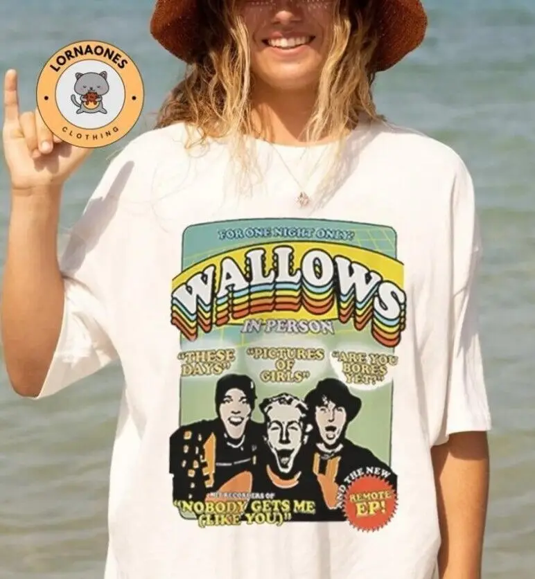 Wallows Band Shirt, Wallows Model Tour 2024 Shirt, Model Tour 2024 Date Shirt