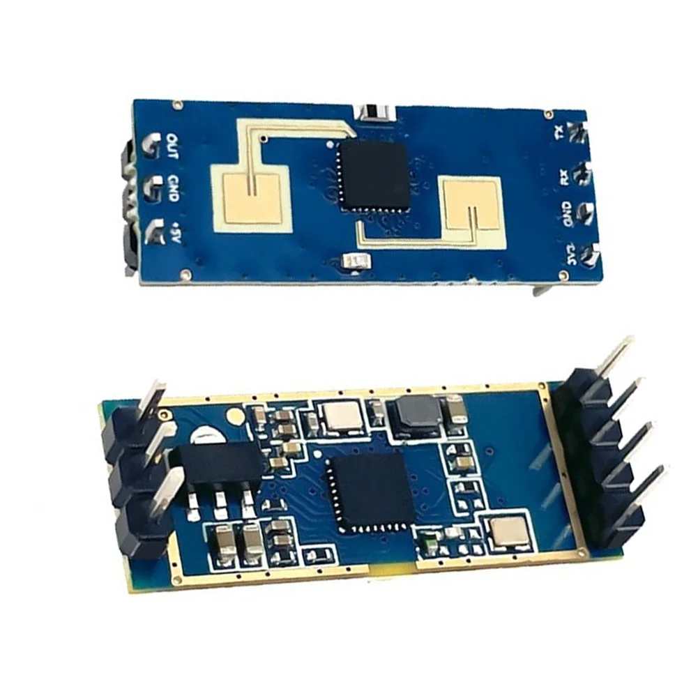24GHz FMCW Sensor HLK-LD2410S Human Motion Detection Module With GPIO UART For Smart Home Alarm System Integration
