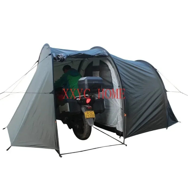 

Waterproof Outdoor Camping Bicycle Motorcycle Shelter For Camping Storage Camper Motorcycle Tent