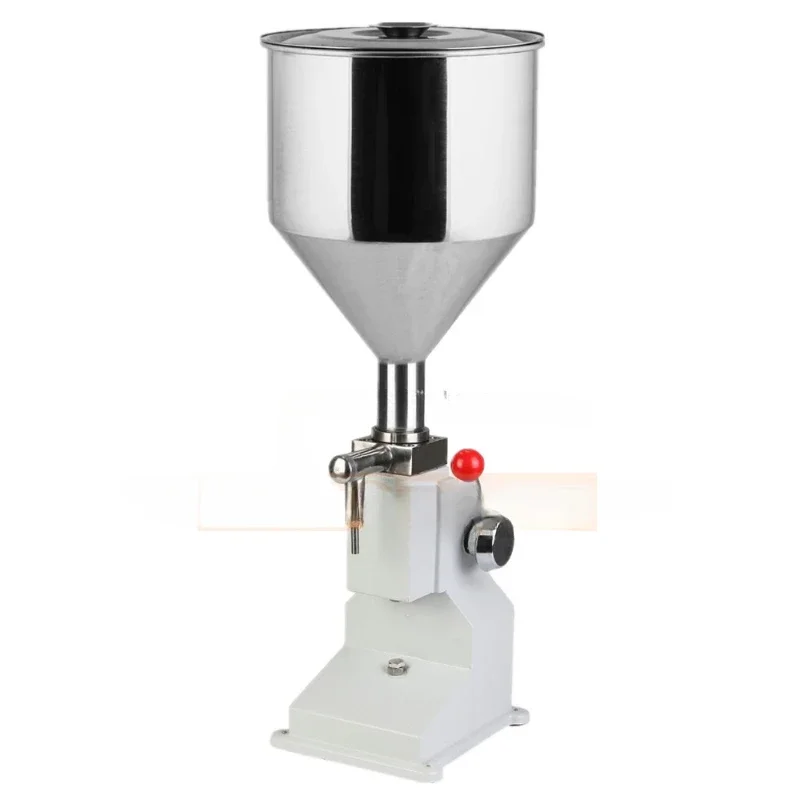 oil Water 5- 50ML Small Bottle A03 Hand Liquid Paste honey Filler Manual Cream Filling Machine