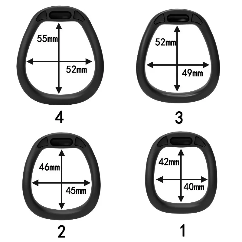 Male Chastity Cage Upgrade Dog Head Chastity Lock Sissy Breathable Lightweight Cock Cage Gay Anti-Cheating Sexy Toys for Men view 5