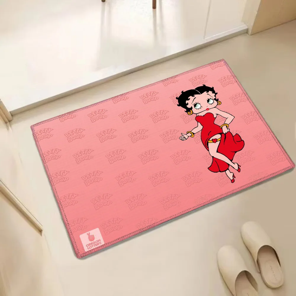 B-Bettys BoopS Door Floor Mat Doormat Entrance Door Mats Rugs Carpet Home Living Room Mat Choice Foot Kitchen Bathroom Bath