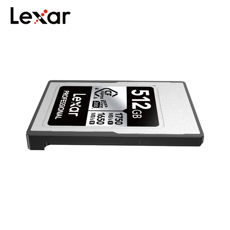 بطاقة Lexar الاحترافية CFexpress من النوع A الأصلية 256 جيجابايت 512 جيجابايت VPG 200 CFe بطاقة تخزين فلاش لكاميرا Sony A7M4/FX30 8k