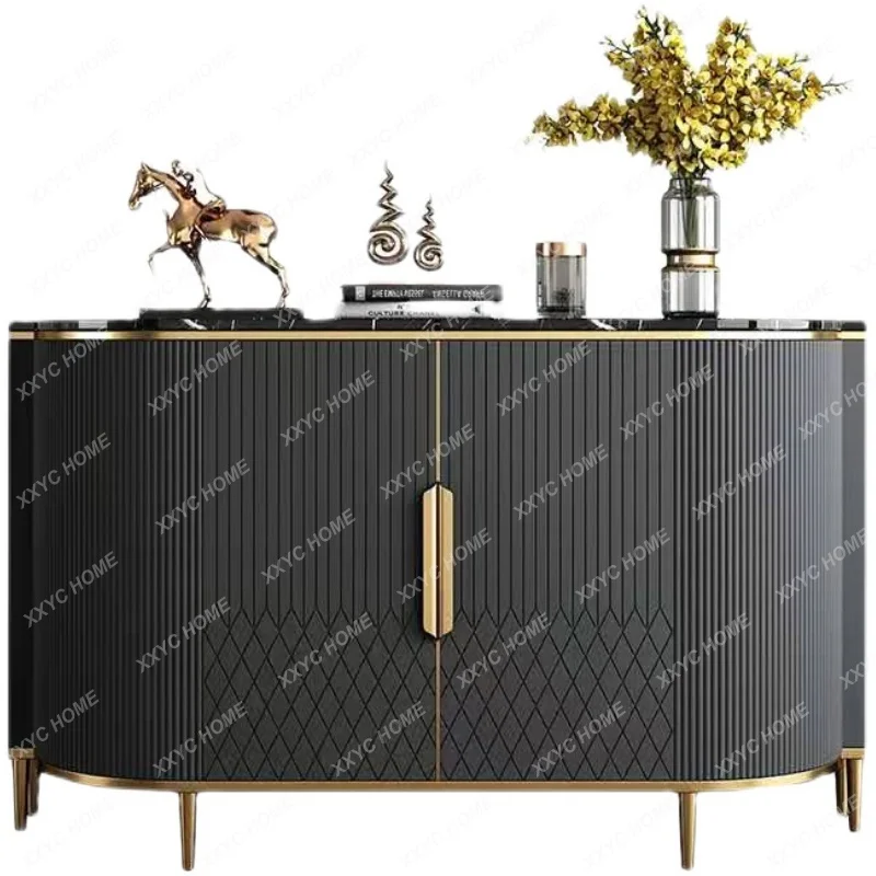 

Entrance Cabinet Living Room Entrance American Style Side Cabinet Marble Shoe Cabinet Simple