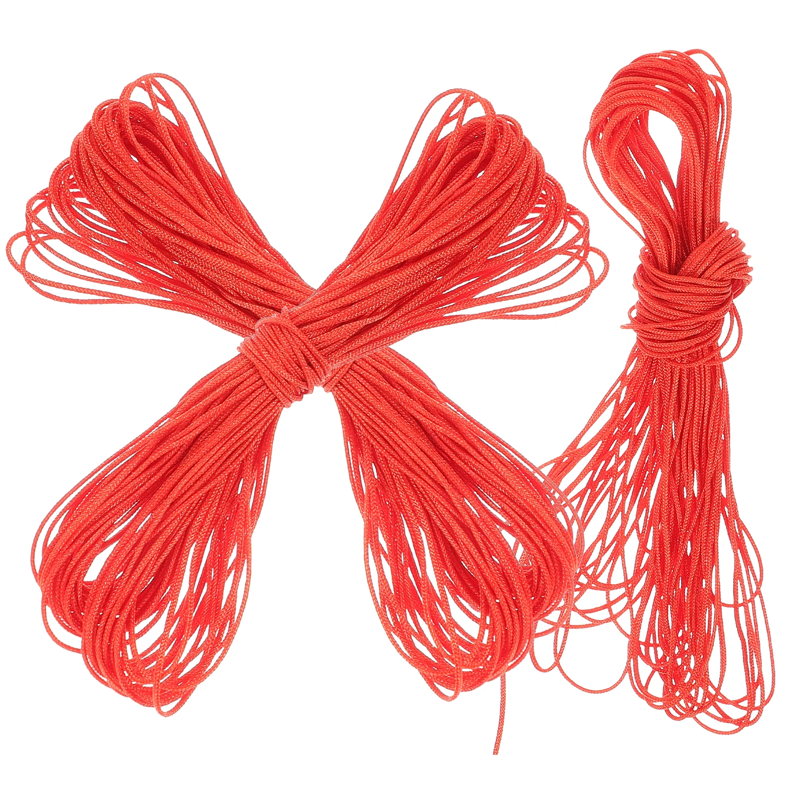 

3 Packs Red Polyester Handmade Braiding Thread 0.8mm x 10m China Knot DIY Pendant Cord Jewelry Making Supplies Lightweight Wear