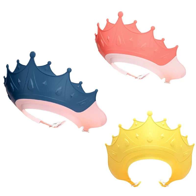 Hot Sale Soft Baby Shower Cap Soft Adjustable Baby Shower Cap For Washing Hair Baby Bath Hat Shield Baby Safe Visor Cap