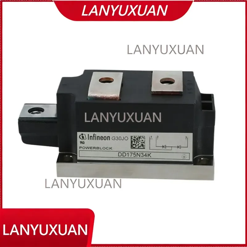 DD175N34K 175A 3400V Rectifier Diode Module PLC