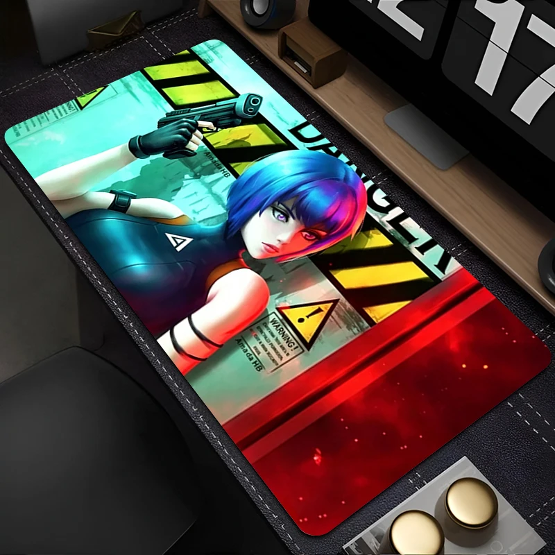 Colorful Mouse Pad G-Ghost in the Shell Anime Desk Mat Laptop Accessories Gamer Keyboard Mousepads Gaming Non-Slip Mouse Mats