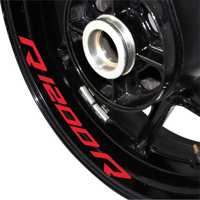 New For BMW R1200 R1200R R1200S Motorcycle Reflective Decoration Stickers Waterproof Wheels Inner Rims Sign Declas r1200r r1200s