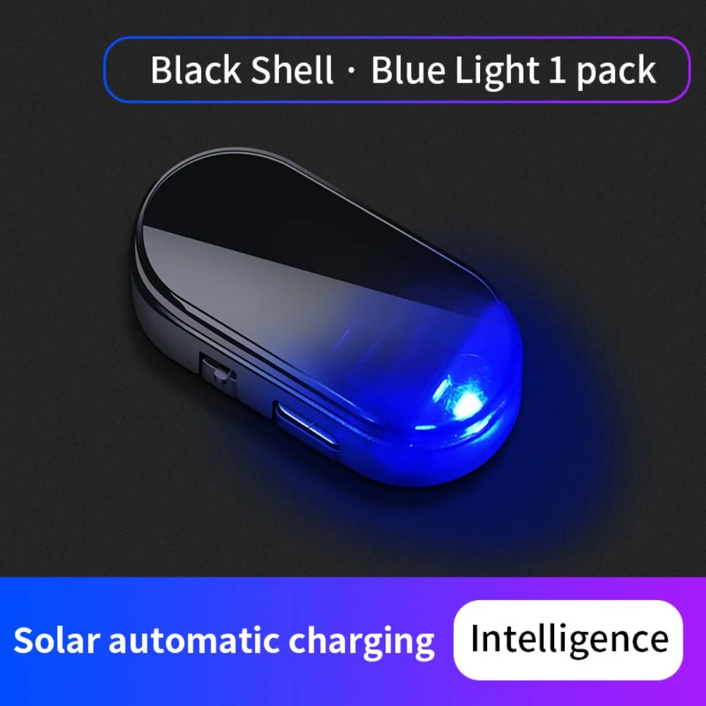 

Solar Powered Car Fake Security Light Anti-theft Simulated Car Security Light LED Flashing Wireless Warning