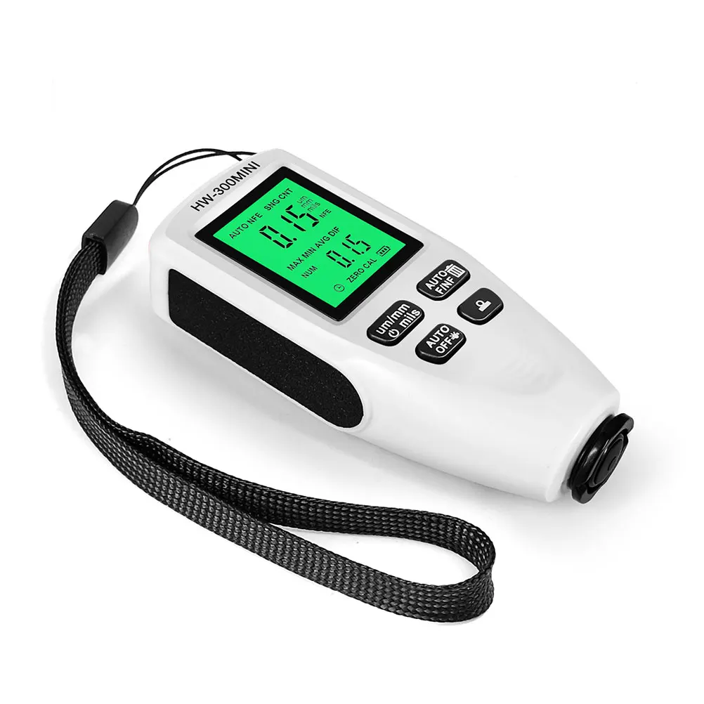 

Digital Coating Thickness Gauge Automotive Paint Meter Portable Pocket Size High Strength Abs Shell Reliable Replacement For
