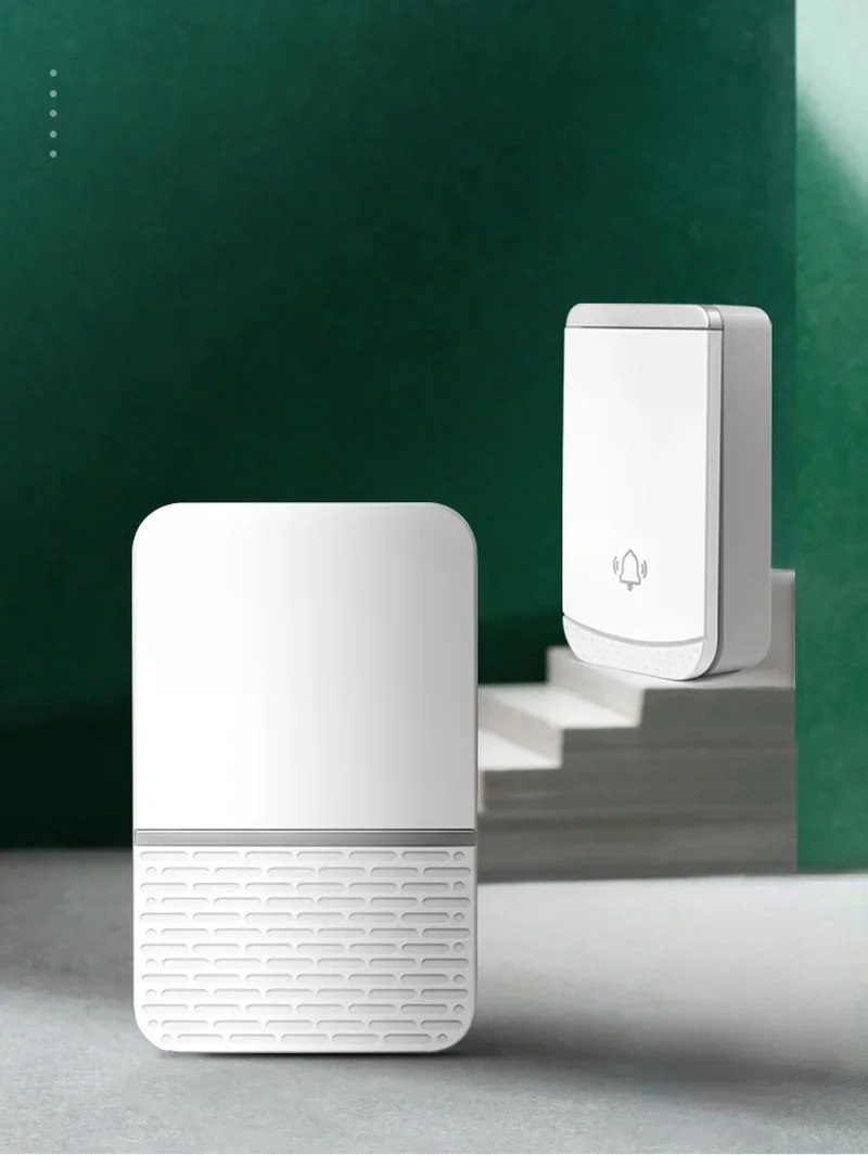 Wireless Doorbell ยินดีต้อนรับ Bell อัจฉริยะ Home Door Bell Alarm 45เพลงสมาร์ทไร้สาย Bell ปุ่มกันน้ำ