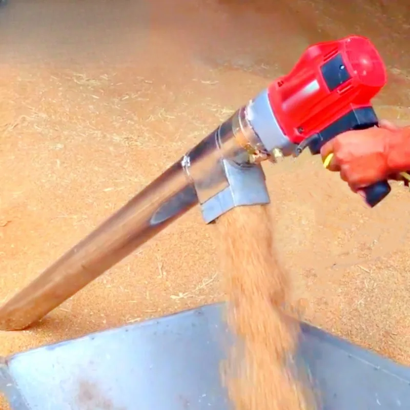 Household grain suction machine Small grain pumping machine Grain suction machine Corn and wheat harvester Large