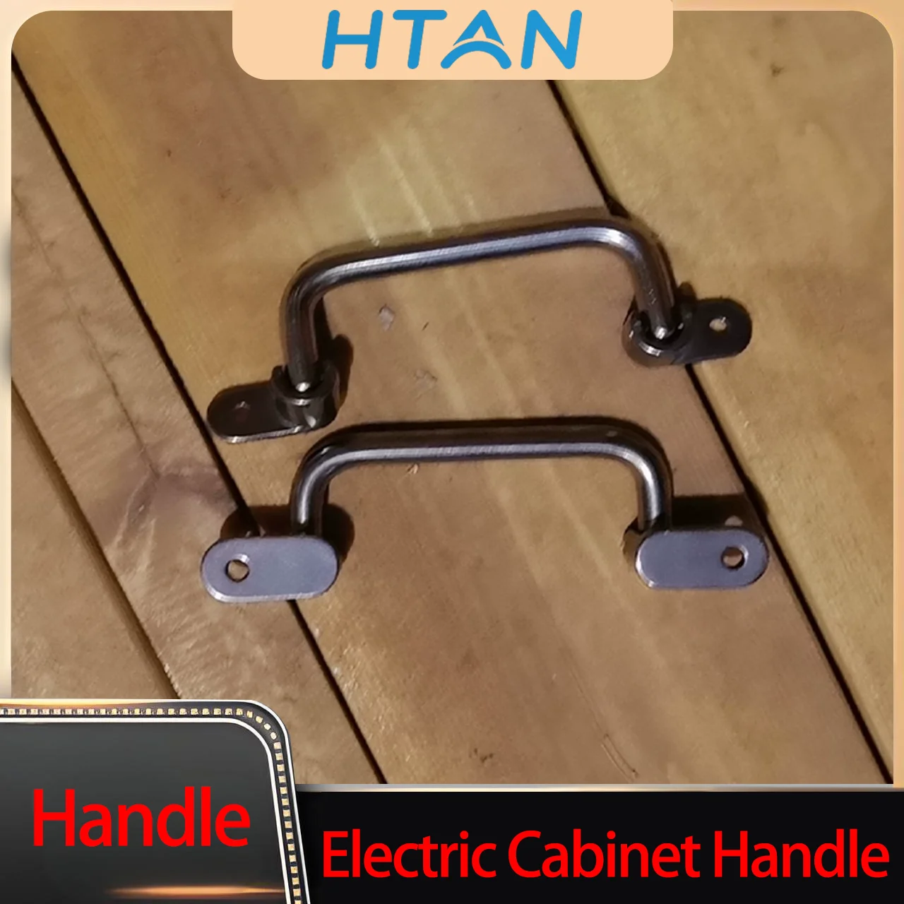 Stainless Steel Foldable Embedded Cabinet Handle for Industrial Electrical Machinery Automation Equipment