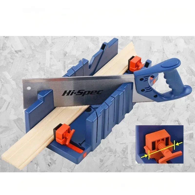 New Multi Angle Diagonal Saw Cabinet Clamp Back Saw and Hand Board Saw Professional Gypsum Wire Cutting 45° Cutting Tools DIY