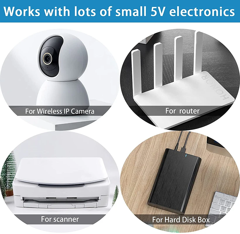 محول إمداد الطاقة 5 فولت 3 أمبير محول تيار متردد إلى تيار مستمر مع 9 نصائح لشريط Led وأضواء سلسلة وكاميرات CCTV ونظام الأمان والمزيد