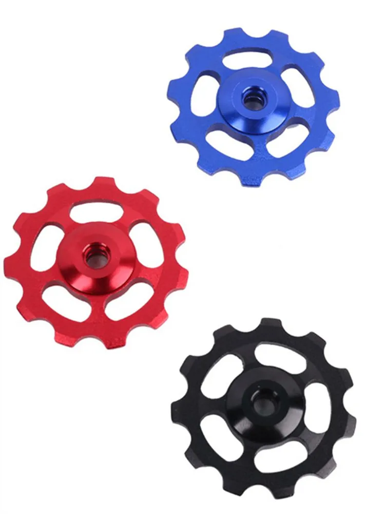 AliExpress boteyle Mountain Bike Multi-color Integrated Rear Derailleur Guide Wheel Aluminum Alloy CNC Transmission 11 Tooth Bicycle Accessories
