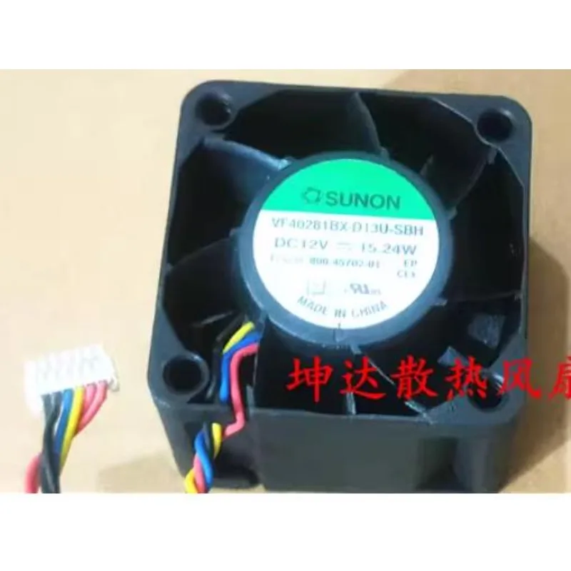 

Вентилятор охлаждения для оригинального SUNON VF40281BX-D13U-SBH 4028 12V, сверхмощный серверный вентилятор 40*40*28 мм
