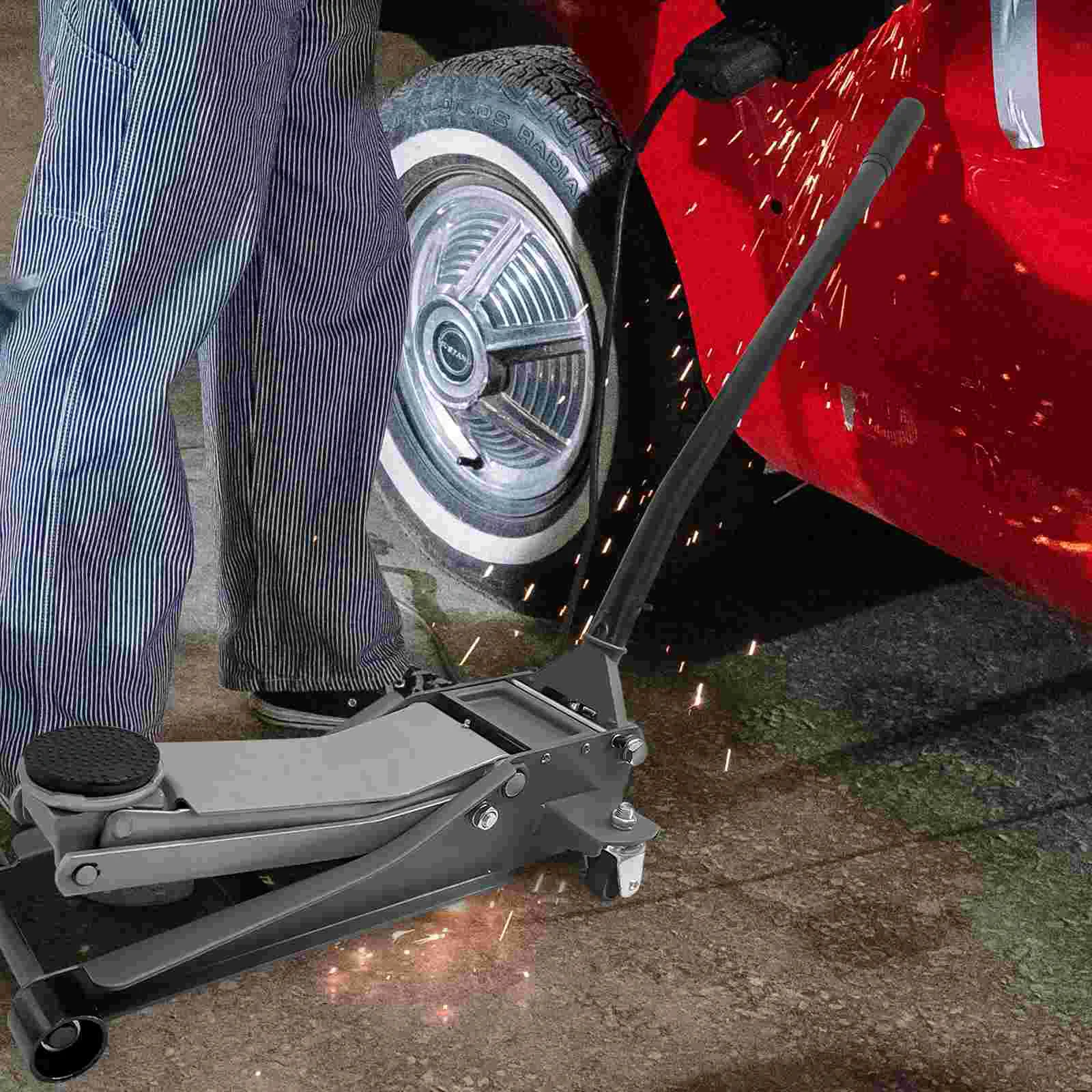 

Horizontal Jack Pole Car Lever Handle Floor Replacement Trailer Hydraulic Supply Pressure for