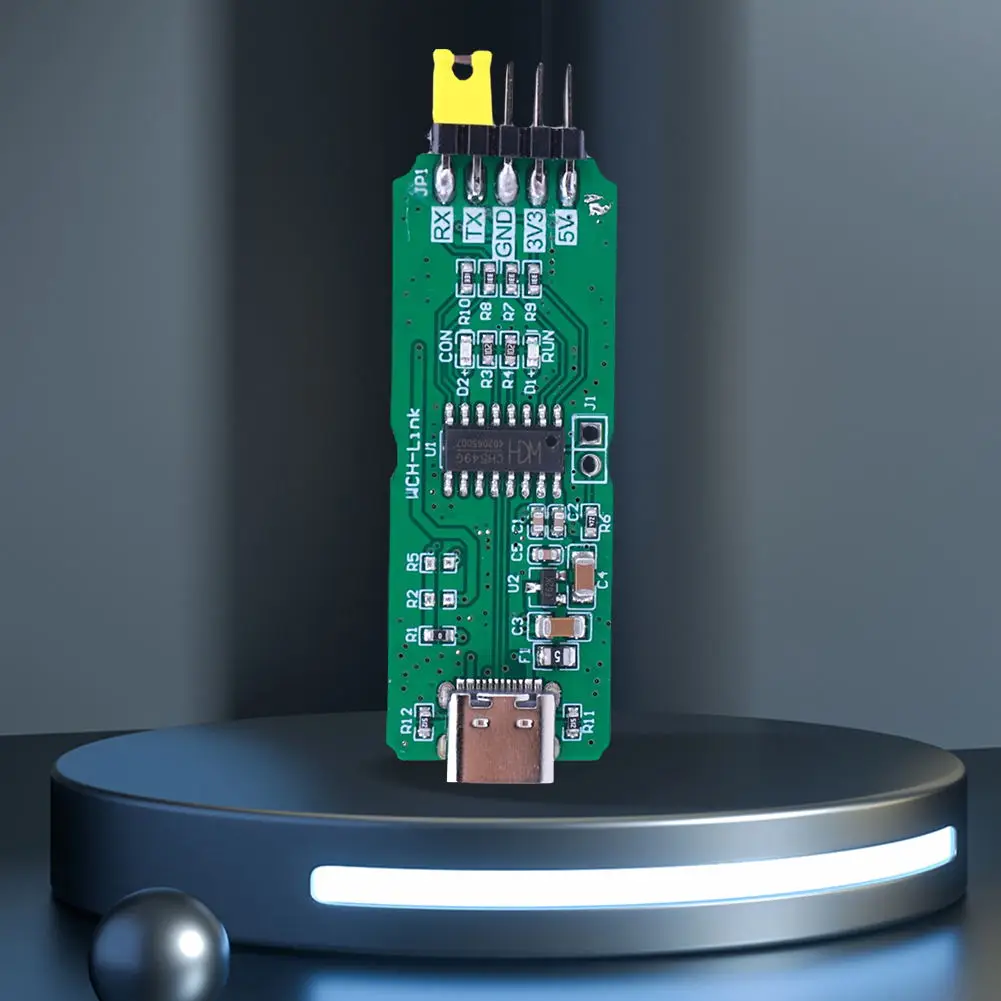 WCH-Link Emulator CMSIS-DAP Download Type-C/USB Debug RISC-V Online 5V/3.3V for Windows