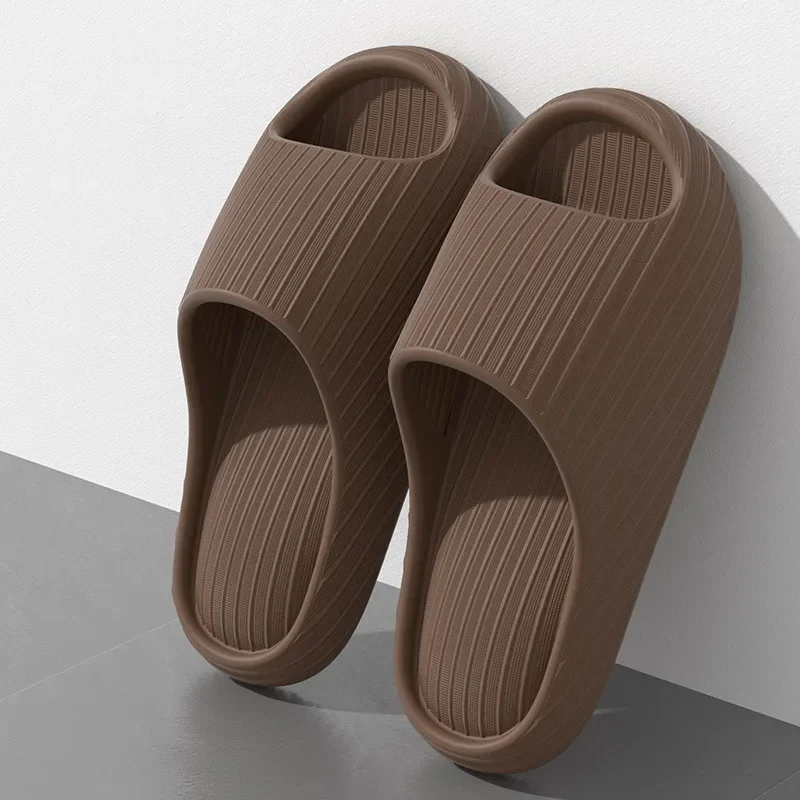 

New Men Slippers Indoor Soft Anti-Slip Slides Summer Beach Sandals Women Home Slipper Couples Casual Comfort Bathroom Shoes