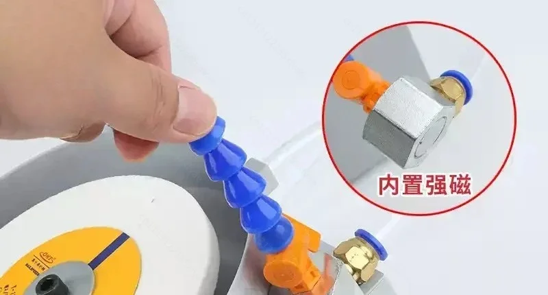 150mm Household Adjustable‑Speed Wet Dry Electric Grinder Polishing Machine With Grinding Wheel And Sand Disc