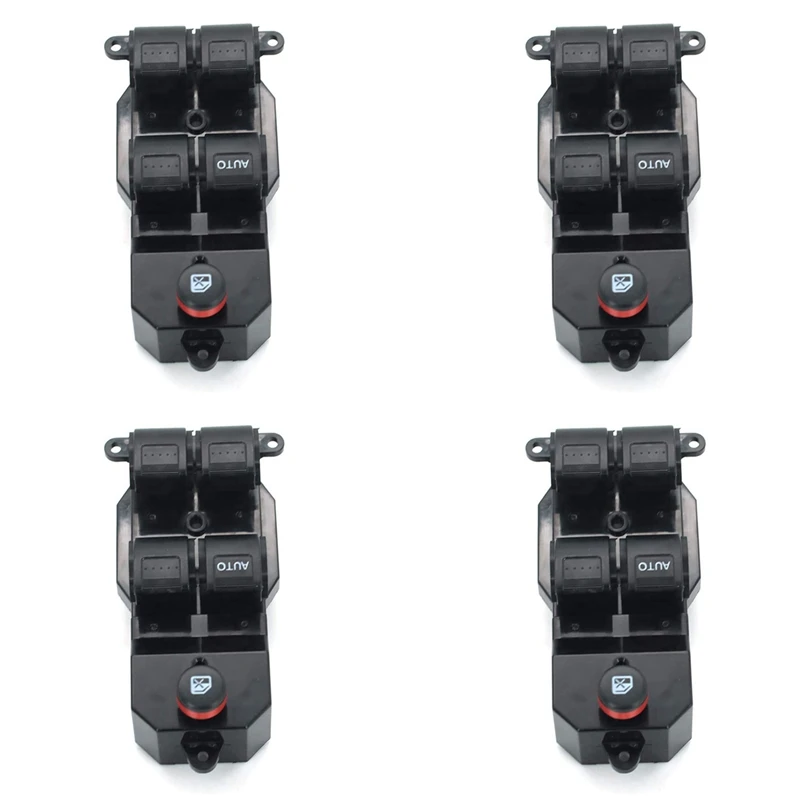 

4X 35750-S5A-A02ZA Power Window Switch For Honda Civic 2001-2005 CRV 2002-2006 Driver Side Window Master Control Switch