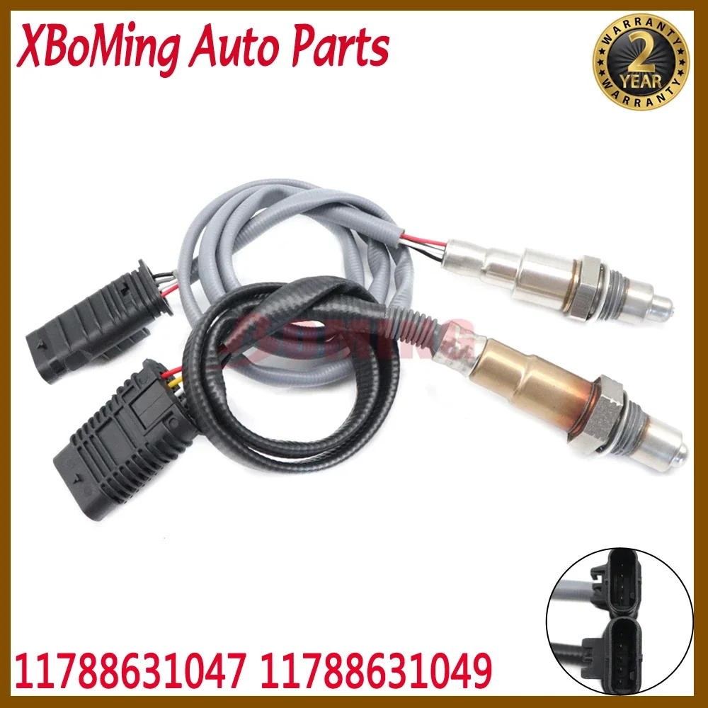 

2X 11788631047 11788631049 Upstream & Downstream Air Fuel Ratio Lambda O2 Oxygen Sensor For BMW F20 F22 F30 F31 G30 G31 G11 G01