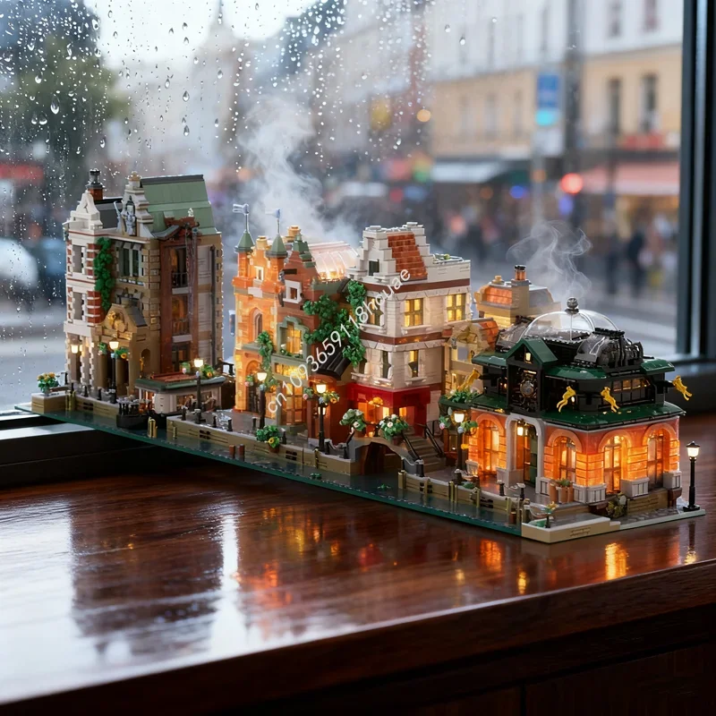 

12931pcs MOC Canal Modular Collection Modulared Model Building Blocks Construction Christmas Gift DIY Toy Brick Kids Birthday