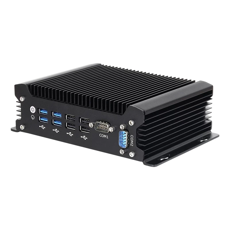 Imagem -06 - Industrial Mini pc Fanless Intel Core i7 10610u i5 10210u 4278u Lan com Cartão Sim do Computador Desktop Usb hd Vga Wifi Win10