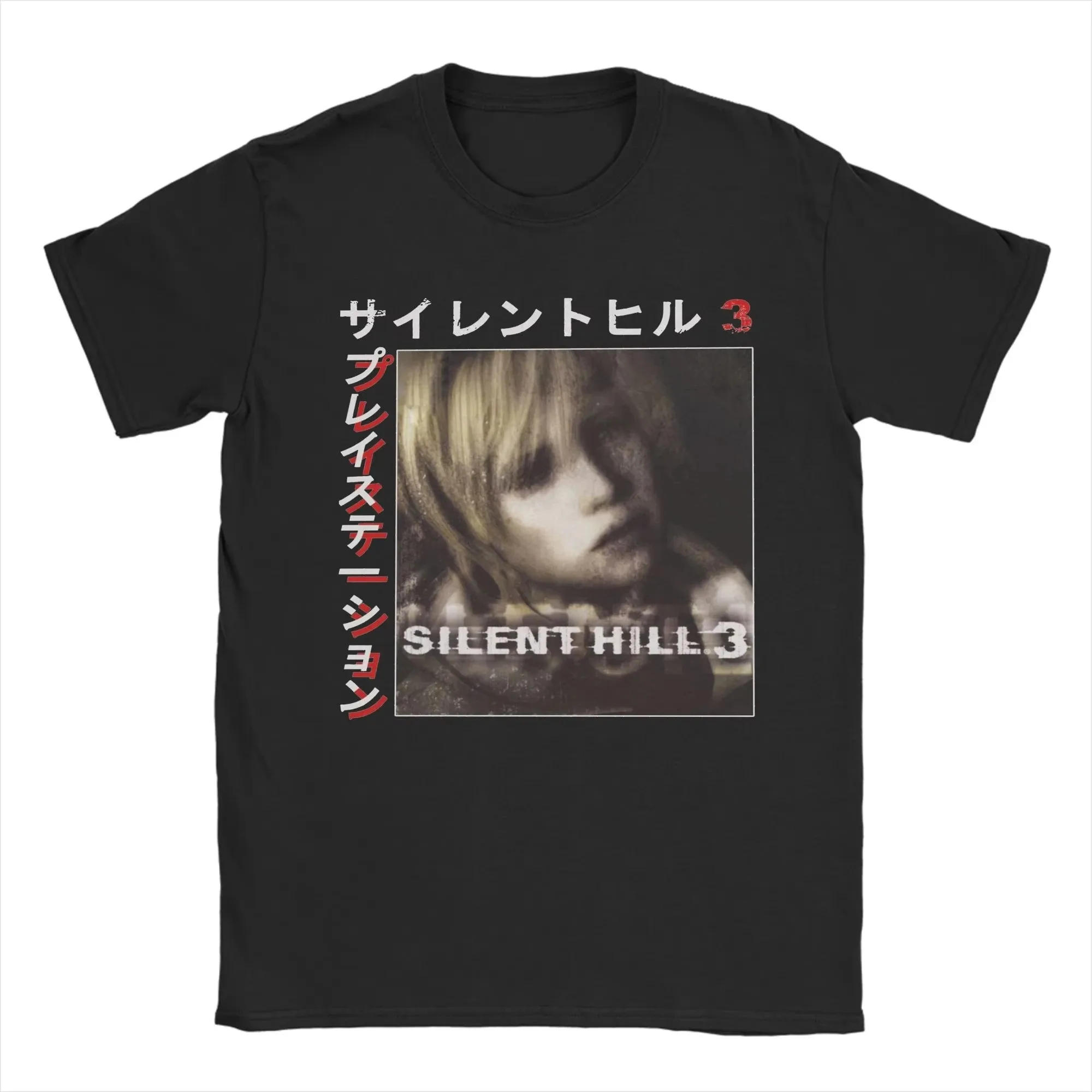 Silent Hill 3 T-shirts for men and women cotton horror game T-shirts novelty short-sleeved crew neck T-shirts all season