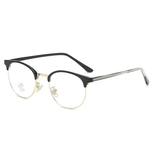 Imagen 2 del producto Gafas graduadas con montura de ojo de gato para mujer, gafas multifocales de grado, lentes ópticas de bloqueo de luz azul cercano y lejano con receta