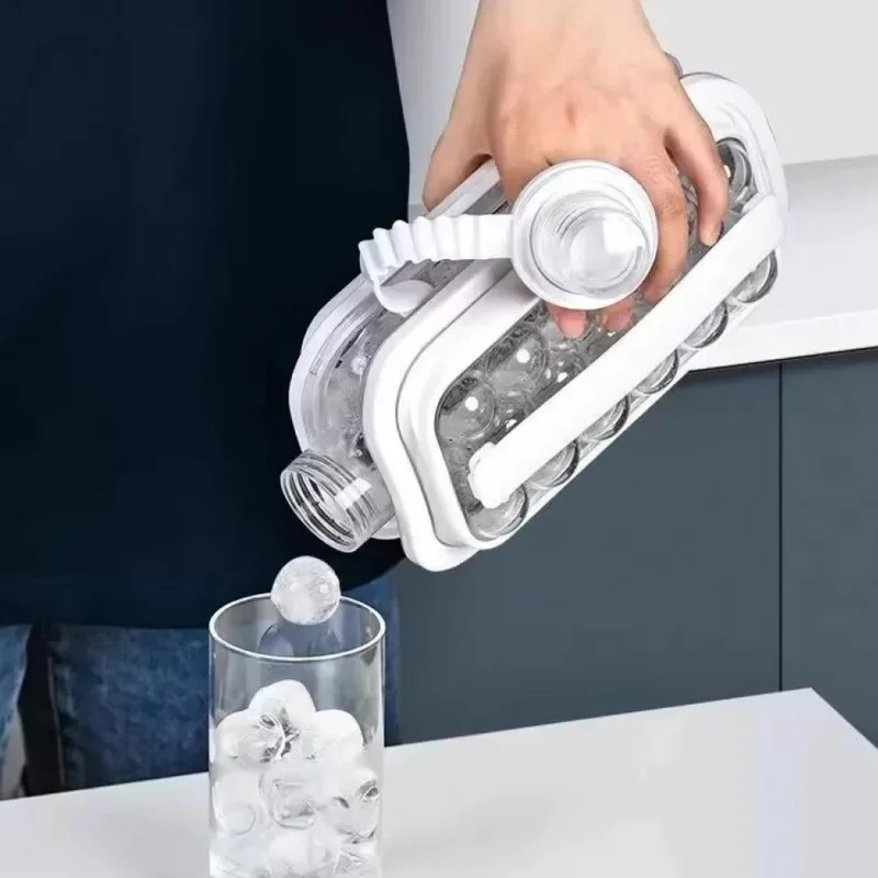 

Ice Ball Jug Ice Compartment Mould Household Water Bottle Homemade Ice Storage Cup Freezer Freezing Ice Cubes