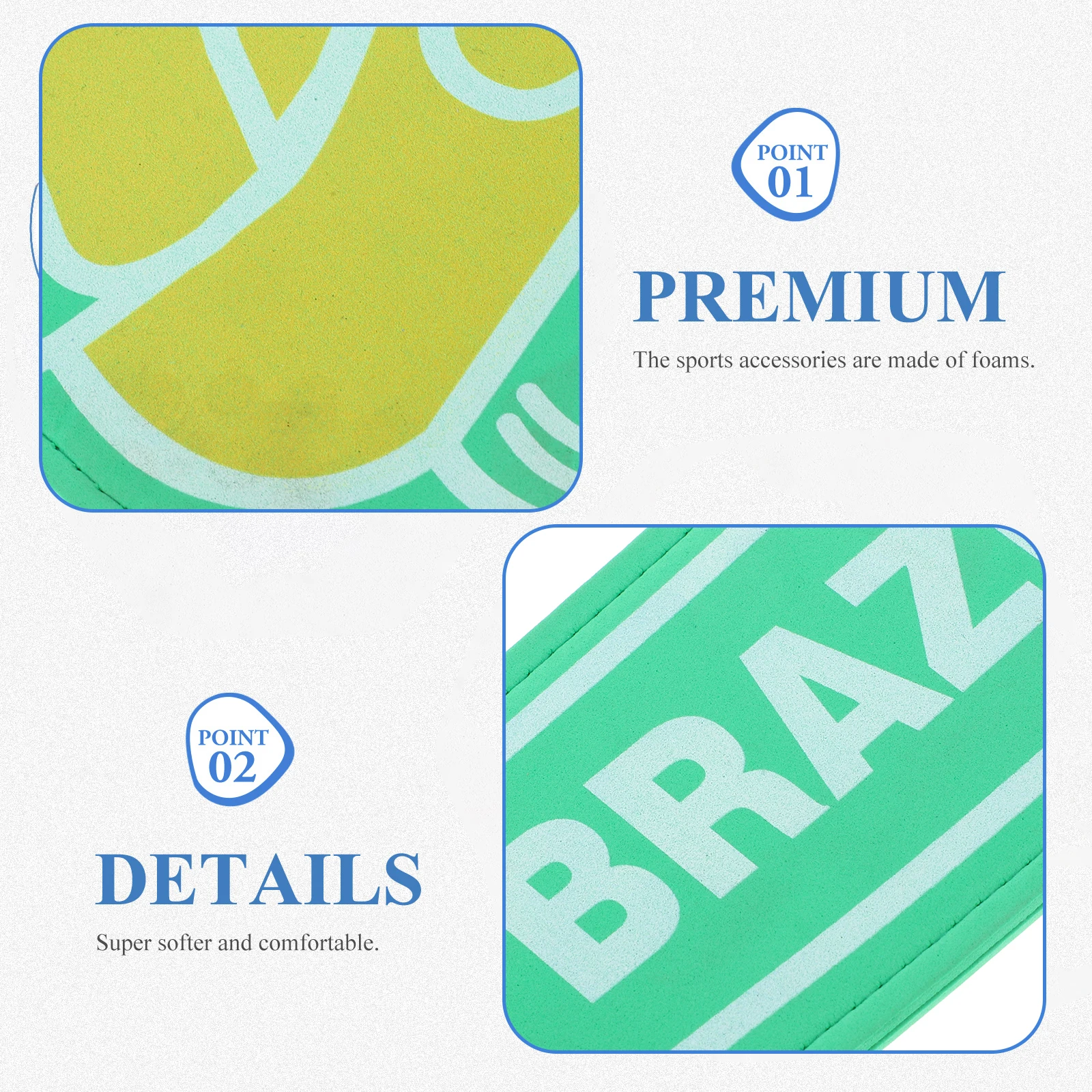 

Football Foam Finger Durable Eva Soft Lightweight Comfortable Cheerleading Prop Outdoor Portable Sports Fan Accessory