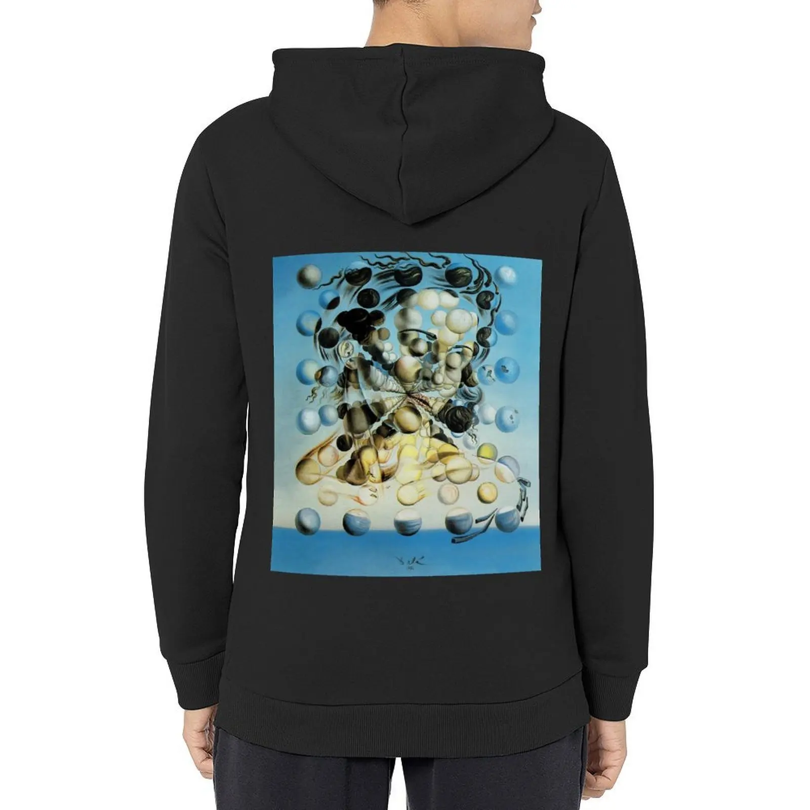 

Salvadore Dali Atomic Galatea Surrealist Famous Painters Hoodie autumn clothes korean clothes clothes for men japanese hoodie