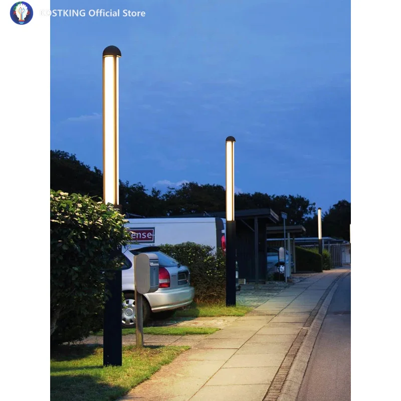

Outdoor courtyard lamp Garden Villa high pole lamp landscape lamp post Park LED Waterproof lighting street lamp