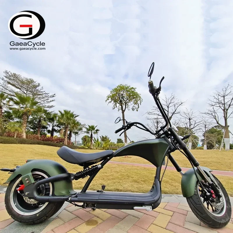 Eu Warehouse Gaea M1pro Citycoco Motorcycle EEC Electric Chopper Motorbike With Lithium Battery