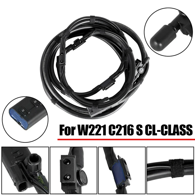 Windshield Nozzle Windscreen Washer Jet Hose A2218600292 For -Mercedes-Benz W221 C216 2007-2014 CL550 600 S350 S400