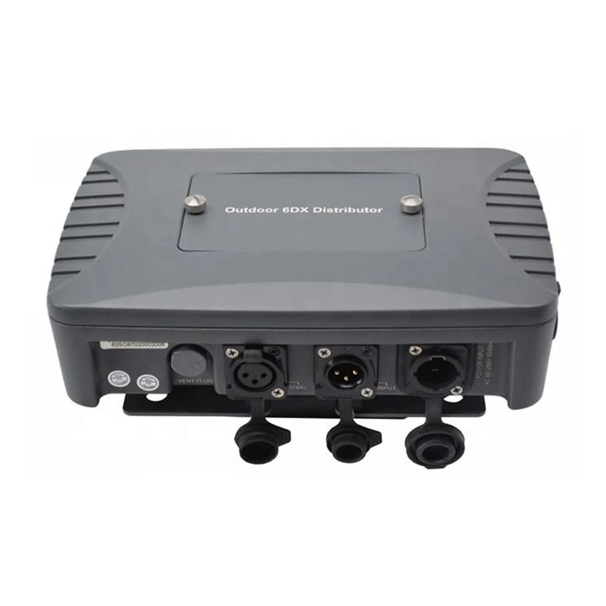 Cast Aluminum Outdoor 6-way Signal Amplifier Stagelight Splitter 6 Way IP65 DMX Distributor Waterproof