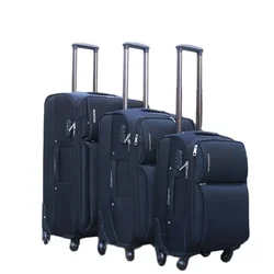 New Suitcase Waterproof Oxford Cloth Cabin 20'' Password Travel Suitcases with Wheels Large Capacity Antidrop Boarding Luggage