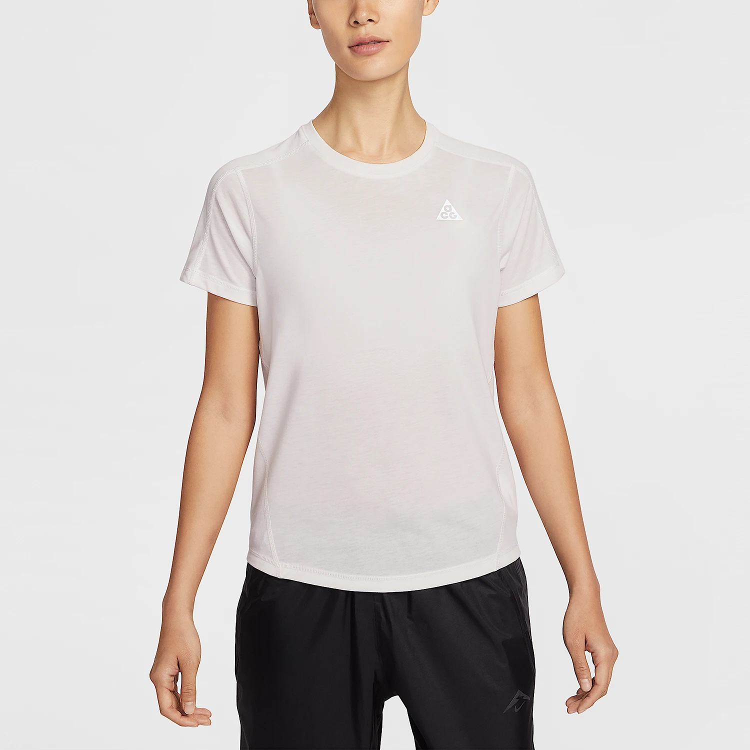 Nike genuine women's sports off-road running breathable hood short sleeved sleeve IO9651-030