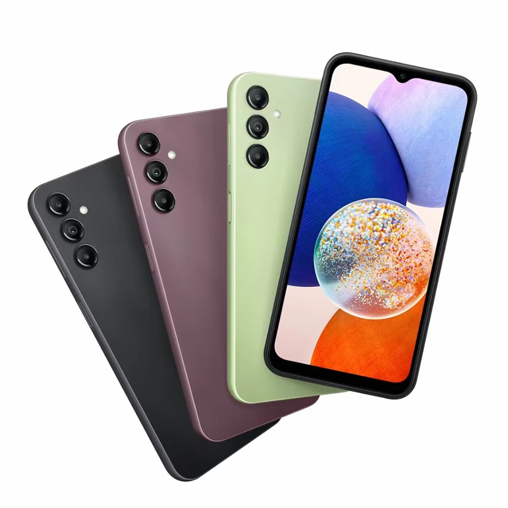 Refurbished 5G Android Smartphone Samsung Galaxy A14 6.6-Inch EU Version 6GB RAM 128GB ROM Samsung Android Phone 50MP 5000mAhNFC