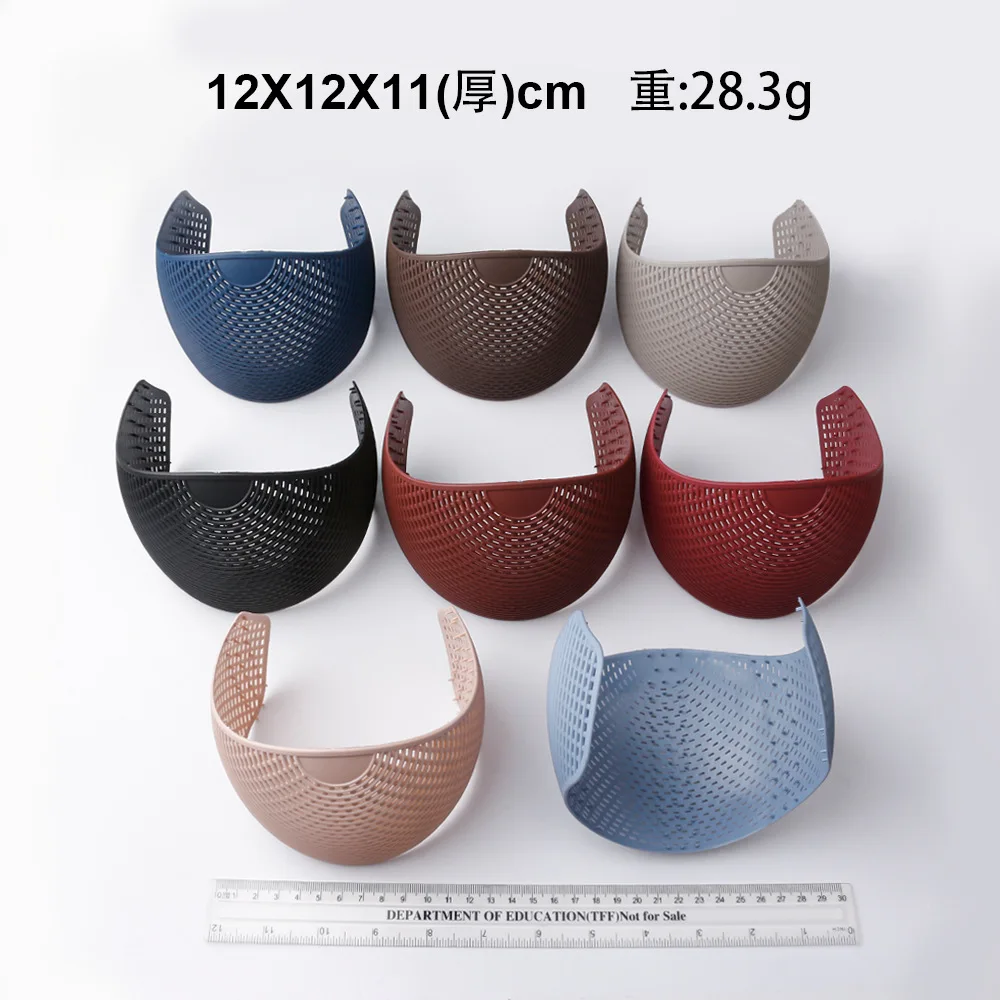 Kopftuch-Fixierband Muslimischer Schleier-Unterkopfbedeckung mit Zähnen Rutschfestes Malaysia-Stirnband Haaraccessoires für Frauen Kopfband – Detail 2