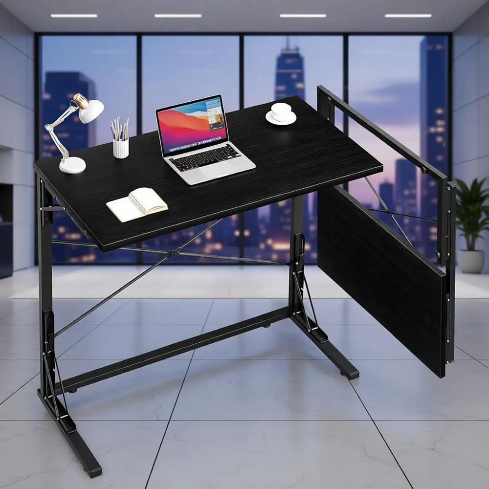 

Очень большой регулируемый столик для телевизора, для сидения на диване, для еды или работы за ноутбуком, портативный стол, черный