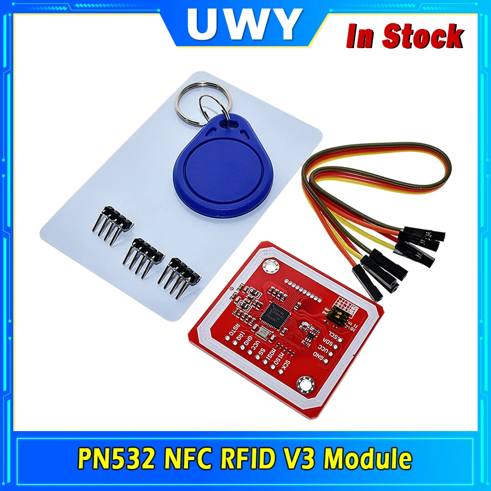 RFID Reader Writer Kit PN532 RC522 MFRC-522 RDM6300 13.56MHz 125Khz S50 Card Tags SPI Interface For Arduino UNO 2560