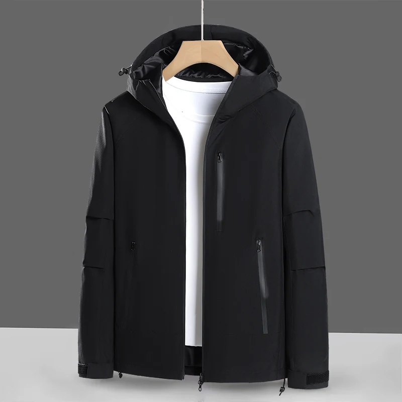

Fishing Hiking Sport Jacket Autumn Winter Outdoor Men Fashion Waterproof Windproof Hooded Windbreaker Coat Women Casual Overcoat